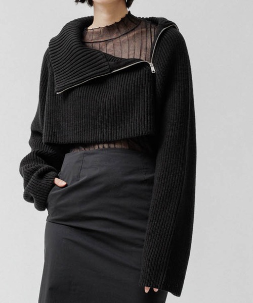 TOPS］HALF ZIP KNIT TOPS 【公式通販】