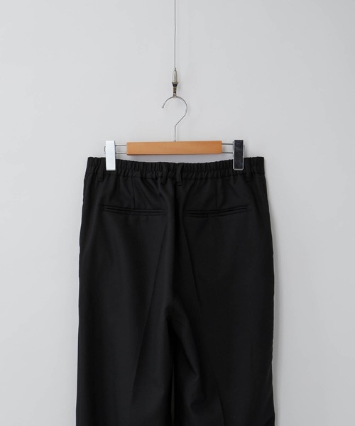 CLEL（クレイル）の「【CLEL】TR Loose Slim Straight Slacks/TRルーズスリムストレートスラックス（スラックス・メンズ・ライトグレー/オリーブ系/ブラック・S/M/L）」の7枚目の写真