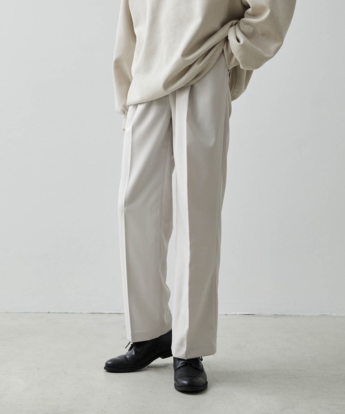 SssS　clel スラックス&テーラード CLEL スラックス 「CLEL」Back Brushed TR Flare Slacks/バック
