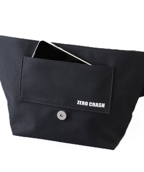 ZERO CRASH(ゼロクラッシュ)の「ジャガード織ショルダーバッグ(ショルダーバッグ・メンズ・ネイビー/パープル/グレー/カーキ/ブラック・ONE SIZE)」の11枚目の写真