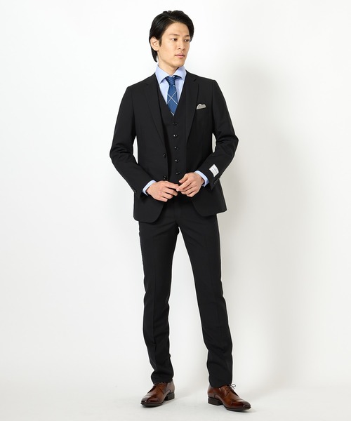 CROWDED CLOSET（クラウデッドクローゼット）の「ウィンドウペンチェック/ドット クレリックタイ（ネクタイ・メンズ・ネイビー/ピンク/シルバー・FREE）」の11枚目の写真