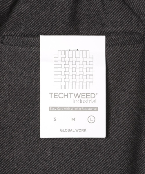 GLOBAL WORK(グローバルワーク)の「テックツイードスラックス/124219(スラックス・メンズ・ブラック/ダークブラウン・LARGE/MEDIUM/SMALL)」の10枚目の写真