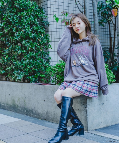 トムとジェリー様　激レア 美品 D&G パーカー ミッキーマウス ラインストーン TOM & JERRY/トムとジェリー】ジャガードクルーニット(505653153