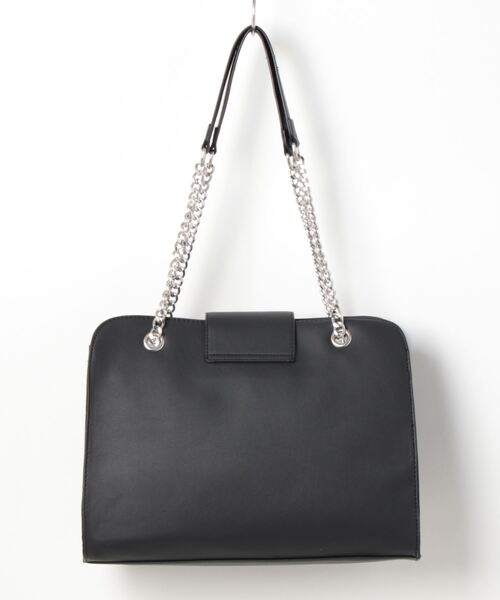 ALTROSE（アルトローズ）の「トートバッグ チェーンバッグ ロゴトート ディアドラ（トートバッグ・レディース・アイボリー/ブラック×シルバー/ブラック×ゴールド/ベージュ・FREE）」の5枚目の写真