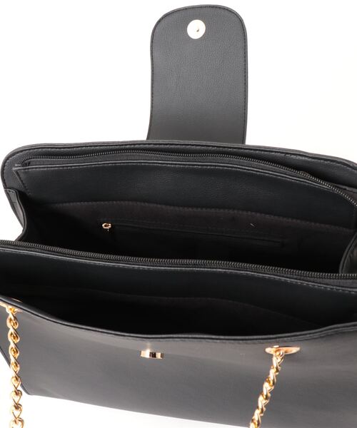 ALTROSE（アルトローズ）の「トートバッグ チェーンバッグ ロゴトート ディアドラ（トートバッグ・レディース・アイボリー/ブラック×シルバー/ブラック×ゴールド/ベージュ・FREE）」の8枚目の写真