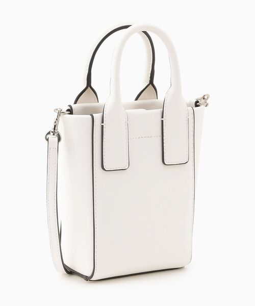 Calvin Klein（カルバン・クライン）の「マイクロ トート ショルダーバッグ（トートバッグ・レディース・ブラック/ホワイト/イエロー・FREE）」の11枚目の写真