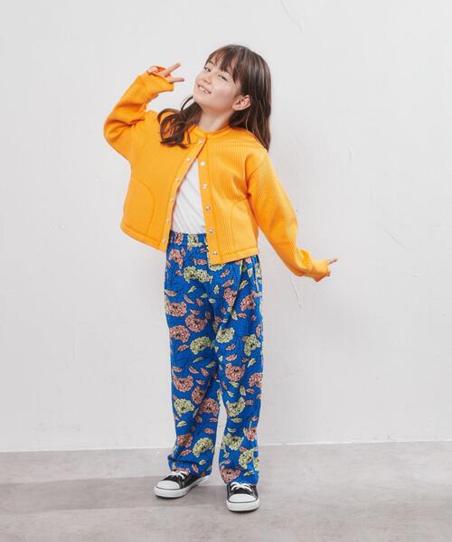 coen(コーエン)の「Market(マーケット)バティックプリントストレートパンツ(その他パンツ・キッズ・ロイヤルブルー/ナチュラル・120/100/110/150/140/130)」の7枚目の写真