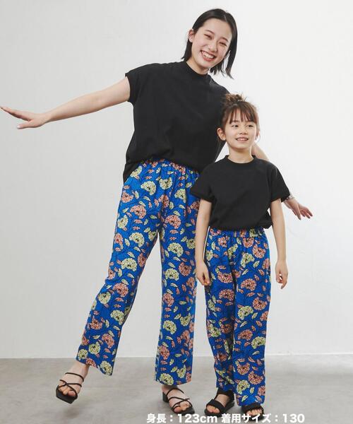 coen(コーエン)の「Market(マーケット)バティックプリントストレートパンツ(その他パンツ・キッズ・ロイヤルブルー/ナチュラル・120/100/110/150/140/130)」の8枚目の写真