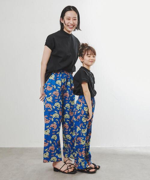 coen(コーエン)の「Market(マーケット)バティックプリントストレートパンツ(その他パンツ・キッズ・ロイヤルブルー/ナチュラル・120/100/110/150/140/130)」の9枚目の写真