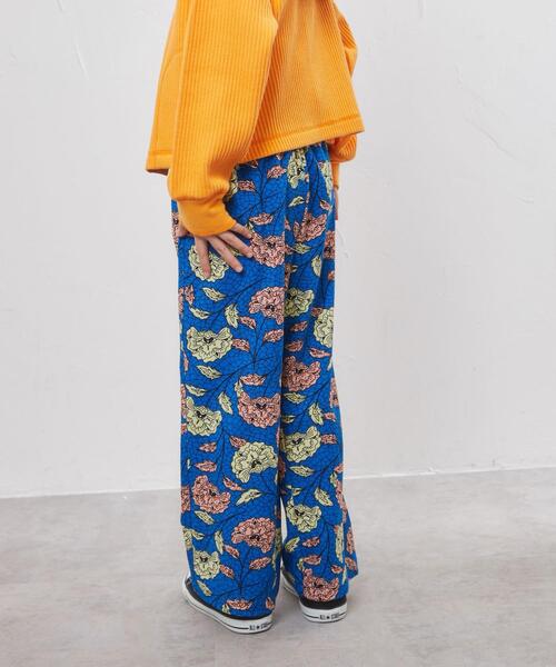 coen(コーエン)の「Market(マーケット)バティックプリントストレートパンツ(その他パンツ・キッズ・ロイヤルブルー/ナチュラル・120/100/110/150/140/130)」の11枚目の写真