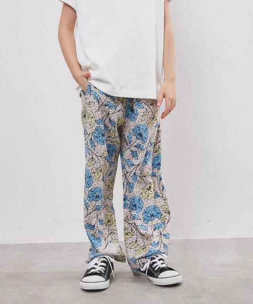 coen(コーエン)の「Market(マーケット)バティックプリントストレートパンツ(その他パンツ・キッズ・ロイヤルブルー/ナチュラル・120/100/110/150/140/130)」の12枚目の写真