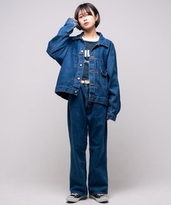 セール】【RM denim】袖ボリュームGジャン（デニムジャケット）｜Rie
