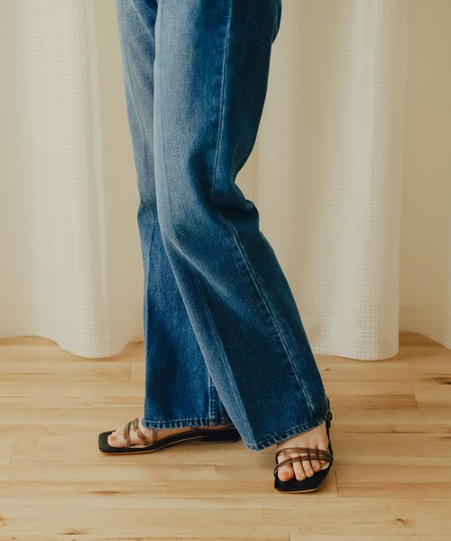 SENSE OF PLACE by URBAN RESEARCH（センスオブプレイスバイアーバンリサーチ）の「PVCアシメサンダル（サンダル・レディース・ベージュ/ホワイト/ブラック・SMALL/MEDIUM/LARGE）」の18枚目の写真