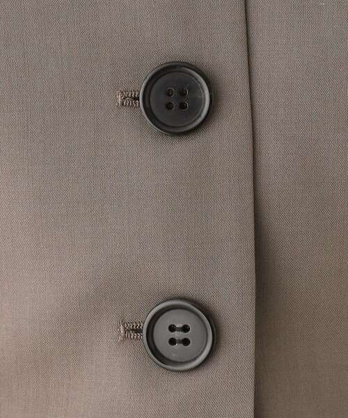 UNTITLED(アンタイトル)の「◆【トレンド感UP!】ショートジレ(ベスト・レディース・ダークネイビー/ブラウン系その他/ブラウン系その他7・00/01/02/03/04/44/48)」の20枚目の写真