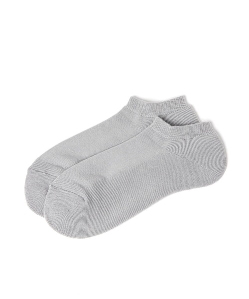 GLOBAL WORK（グローバルワーク）の「らくごこちフィットソックス/アンクル/180586（ソックス/靴下・メンズ・ブルー/グリーン系その他4/グリーン系その他6/グレー/その他/グレー系その他/ブルー系その他4/イエロー系その他6/ブラック/ホワイト/グリーン/イエロー/ネイビー/ダークブルー/イエロー系その他7/ライトグレー/グリーン系その他7/ブラウン/チャコールグレー/サックスブルー/グレー系その他3/ブルー系その他6/ブルー系その他7/グレー系その他6/グレー系その他7・FREE）」の5枚目の写真