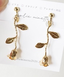 jolie minette/ワイヤーブロッサム イヤリング