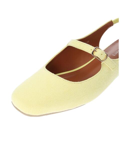 Lugnoncure（ルノンキュール）の「メリージェーンスリングバックシューズ（その他シューズ・レディース・ブラック/オフホワイト/イエロー・MEDIUM/LARGE）」の13枚目の写真