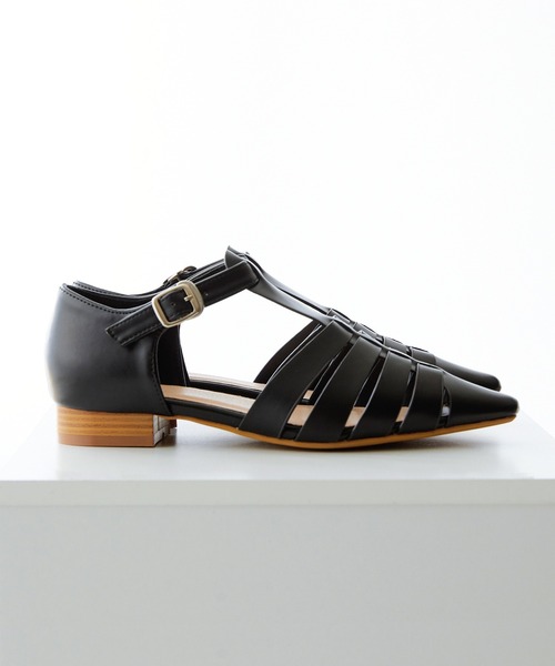セール】ポインテッドトゥグルカサンダル（サンダル）｜menue