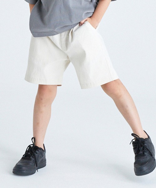 FOV（フォブ）の「FOV/フォブ　ラフショーツ（その他パンツ・キッズ・ブラック/アイボリー/アッシュグレー/カーキ・S/M/L/XL）」の2枚目の写真