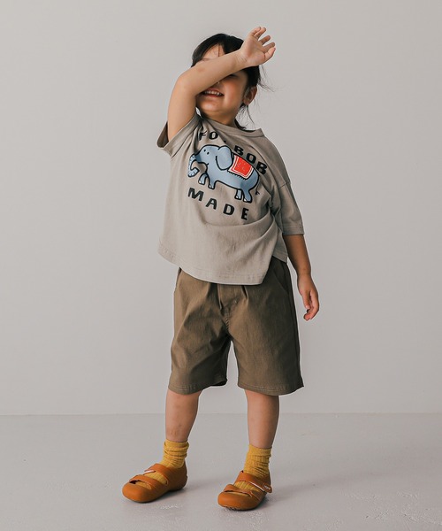 FOV（フォブ）の「FOV/フォブ　ラフショーツ（その他パンツ・キッズ・ブラック/アイボリー/アッシュグレー/カーキ・S/M/L/XL）」の11枚目の写真