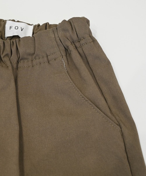 FOV(フォブ)の「FOV/フォブ ラフショーツ(その他パンツ・キッズ・ブラック/アイボリー/アッシュグレー/カーキ・S/M/L/XL)」の7枚目の写真