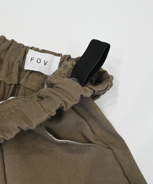 FOV(フォブ)の「FOV/フォブ ラフショーツ(その他パンツ・キッズ・ブラック/アイボリー/アッシュグレー/カーキ・S/M/L/XL)」の6枚目の写真