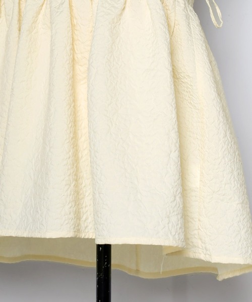 Bonjour Sagan（ボンジュールサガン）の「ジャガードキャミブラウス（キャミソール・レディース・アイボリー/ブラック・FREE）」の21枚目の写真