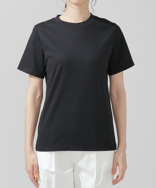 NANO universe（ナノユニバース）の「Anti Soaked 汗染み防止 クルーネックTシャツ（Tシャツ/カットソー・レディース・チャコール/グレー系その他4/ブラック/ホワイト・Ⅰ/Ⅱ/Ⅲ）」の21枚目の写真