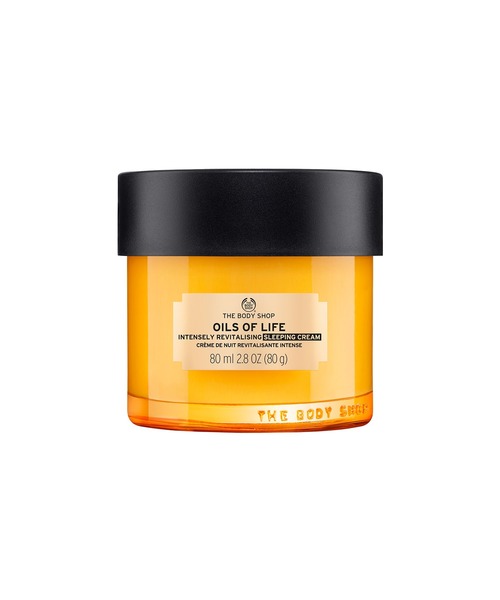 オイルズオブライフ インテンスリー　リバイタライジング スリーピングクリーム ザボディショップ / オイルズオブライフ インテンスリー
