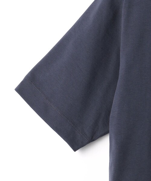 green label relaxing（グリーンレーベルリラクシング）の「スパニッシュピマMIX クルーネック カットソー（Tシャツ/カットソー・メンズ・ホワイト/ライトグレー/ネイビー/ライム・S/M/L/XXL/XL）」の12枚目の写真