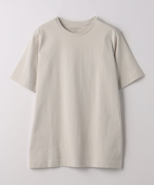 green label relaxing（グリーンレーベルリラクシング）の「スパニッシュピマMIX クルーネック カットソー（Tシャツ/カットソー・メンズ・ホワイト/ライトグレー/ネイビー/ライム・S/M/L/XXL/XL）」の18枚目の写真