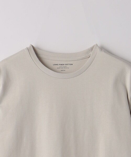 green label relaxing（グリーンレーベルリラクシング）の「スパニッシュピマMIX クルーネック カットソー（Tシャツ/カットソー・メンズ・ホワイト/ライトグレー/ネイビー/ライム・S/M/L/XXL/XL）」の20枚目の写真