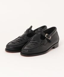 G.H.BASS/BA41006/BLACK/ストラップシューズ