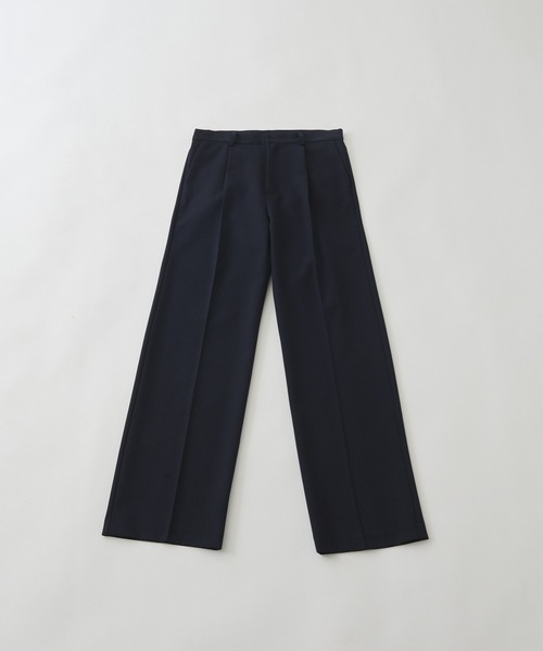 CEL ANSWER（シーイーエルアンサー）の「ベーシックストレートタックパンツ（スラックス・レディース・ライトグレー/ブラック/ネイビー・FREE/SMALL）」の12枚目の写真