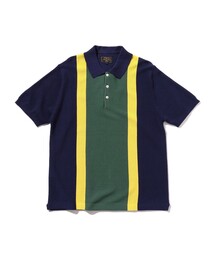 BEAMS PLUS | BEAMS PLUS / コットンニット ストライプ ポロシャツ(ポロシャツ)