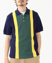 BEAMS PLUS | BEAMS PLUS / コットンニット ストライプ ポロシャツ(ポロシャツ)