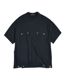 【ALMOSTBLACK/オールモストブラック】BASIC TEE