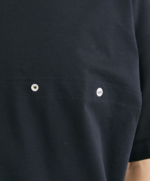 ALMOSTBLACK(オールモストブラック)の「【ALMOSTBLACK/オールモストブラック】BASIC TEE(Tシャツ/カットソー・メンズ・ホワイト/ブラック・1/2)」の17枚目の写真