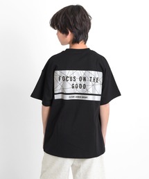 GLAZOS | リフレクターバックプリント半袖Tシャツ(Tシャツ/カットソー)
