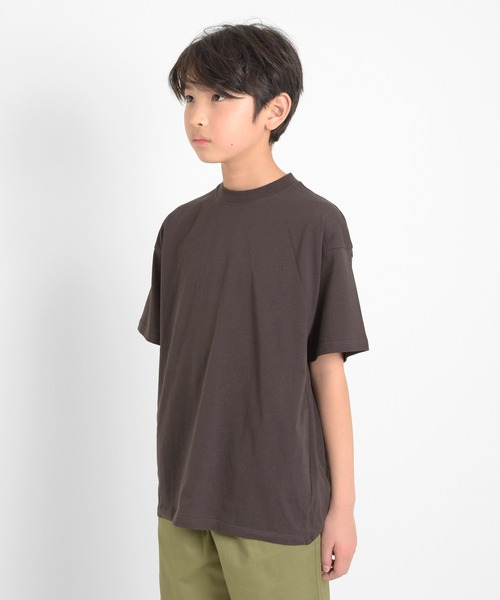 GLAZOS（グラソス）の「リフレクターバックプリント半袖Tシャツ（Tシャツ/カットソー・キッズ・ブラック/オフホワイト/ホワイト/チャコールグレー・150cm/160cm/140cm/170cm）」の11枚目の写真