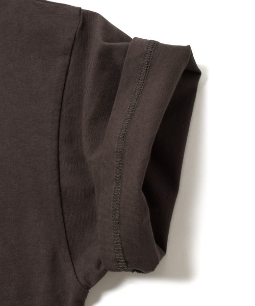 GLAZOS（グラソス）の「リフレクターバックプリント半袖Tシャツ（Tシャツ/カットソー・キッズ・ブラック/オフホワイト/ホワイト/チャコールグレー・150cm/160cm/140cm/170cm）」の15枚目の写真