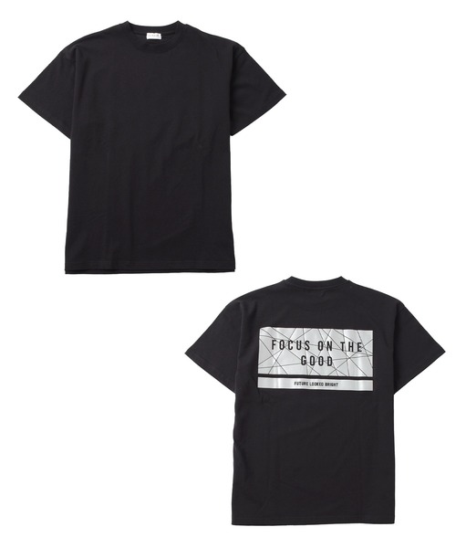 GLAZOS（グラソス）の「リフレクターバックプリント半袖Tシャツ（Tシャツ/カットソー・キッズ・ブラック/オフホワイト/ホワイト/チャコールグレー・150cm/160cm/140cm/170cm）」の17枚目の写真