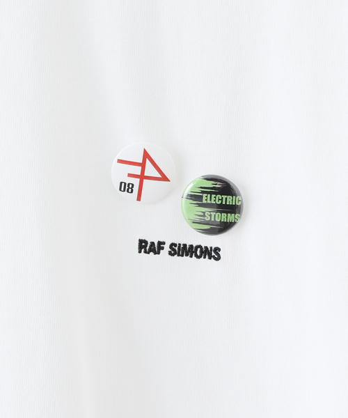 FRED PERRY×RAF SIMONS（フレッドペリーラフシモンズ）の「【RAFSIMONS × FREDPERRY】 HIGN NECK T-SH（Tシャツ/カットソー・メンズ・ホワイト・SMALL/MEDIUM）」の7枚目の写真