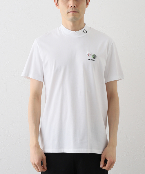 FRED PERRY×RAF SIMONS（フレッドペリーラフシモンズ）の「【RAFSIMONS × FREDPERRY】 HIGN NECK T-SH（Tシャツ/カットソー・メンズ・ホワイト・SMALL/MEDIUM）」の13枚目の写真