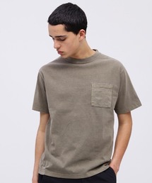 《DAILY/デイリー》FADE WASH POCKET T-SHIRT / フェード ウォッシュ ポケット Tシャツ / AVIREX / アヴィレックス