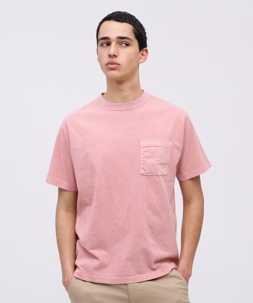 DAILY/デイリー》FADE WASH POCKET T-SHIRT / フェード