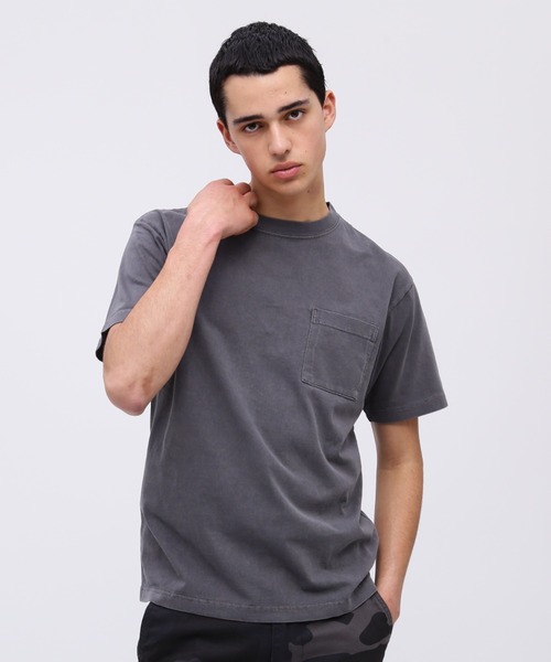 DAILY/デイリー》FADE WASH POCKET T-SHIRT / フェード