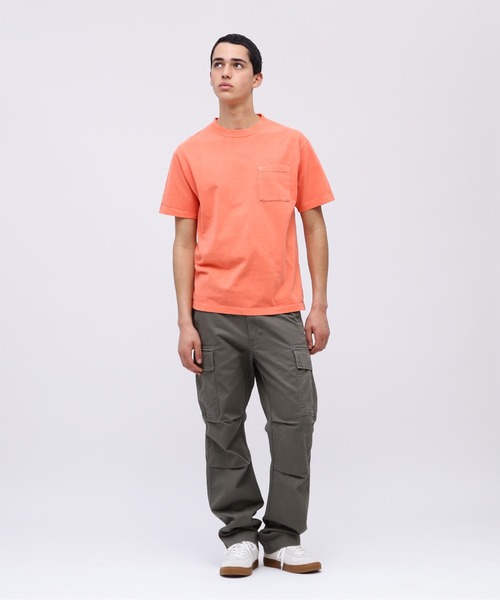 AVIREX(アヴィレックス)の「《DAILY/デイリー》FADE WASH POCKET T-SHIRT / フェード ウォッシュ ポケット Tシャツ / AVIREX / アヴィレックス(Tシャツ/カットソー・メンズ・ピンク/チャコール/オレンジ/グレー系その他3/オリーブ系・L/M/XL/2XL)」の22枚目の写真