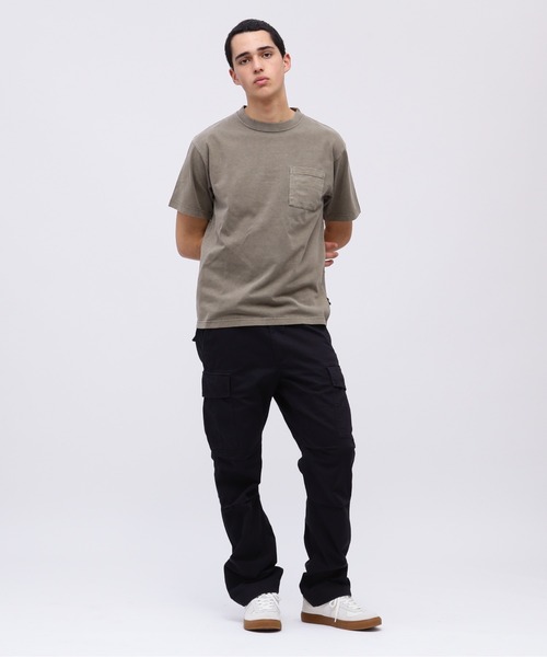 AVIREX(アヴィレックス)の「《DAILY/デイリー》FADE WASH POCKET T-SHIRT / フェード ウォッシュ ポケット Tシャツ / AVIREX / アヴィレックス(Tシャツ/カットソー・メンズ・ピンク/チャコール/オレンジ/グレー系その他3/オリーブ系・L/M/XL/2XL)」の17枚目の写真