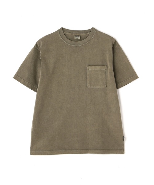 AVIREX(アヴィレックス)の「《DAILY/デイリー》FADE WASH POCKET T-SHIRT / フェード ウォッシュ ポケット Tシャツ / AVIREX / アヴィレックス(Tシャツ/カットソー・メンズ・ピンク/チャコール/オレンジ/グレー系その他3/オリーブ系・L/M/XL/2XL)」の14枚目の写真